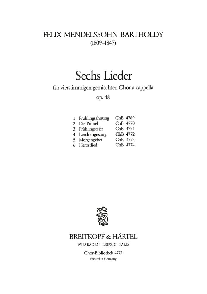 Lerchengesang